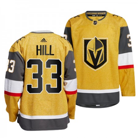 Vegas Golden Knights Trikot Adin Hill 33 Adidas Gold Authentic - Herren